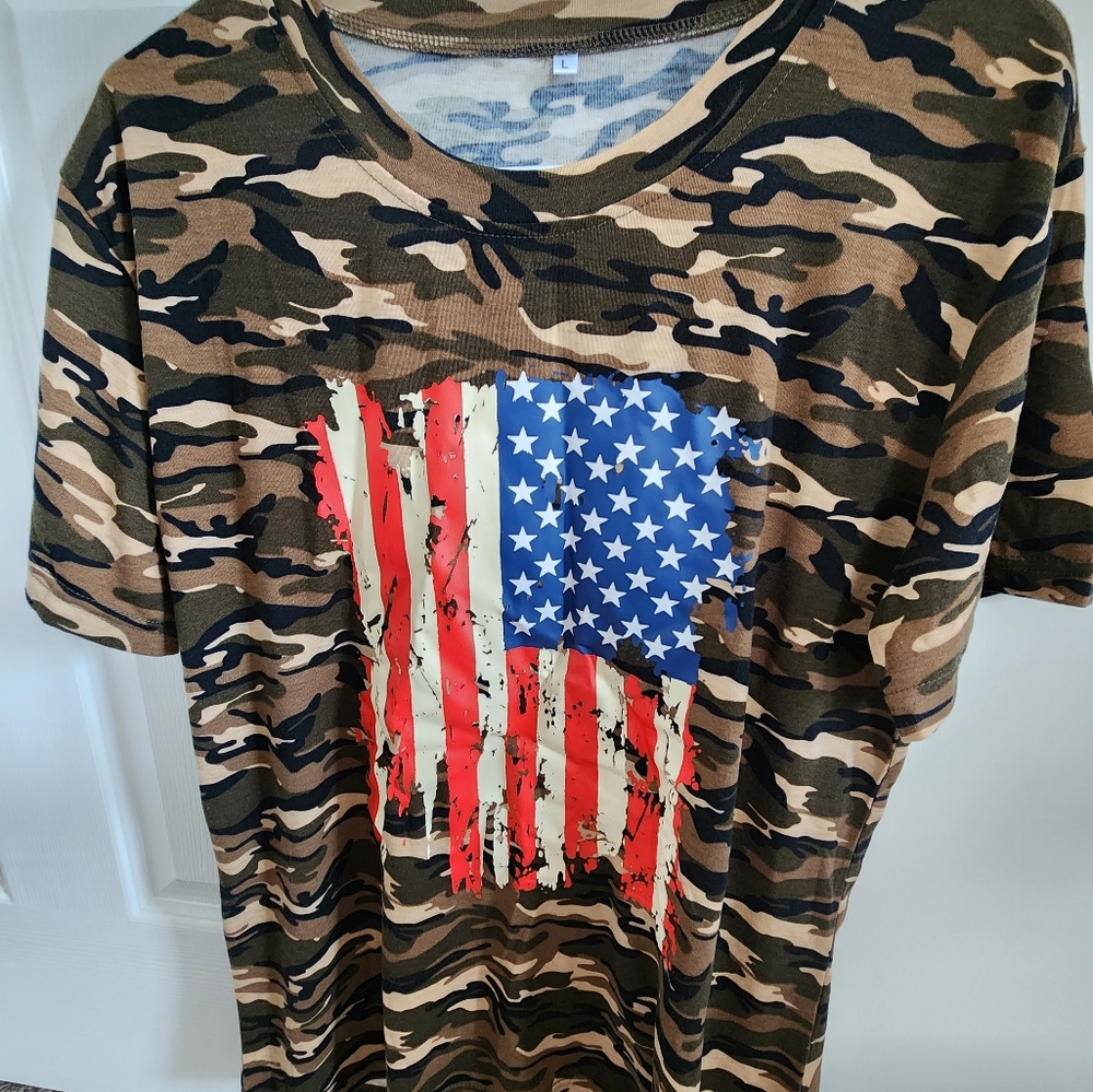 Camoflauge T Shirt